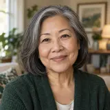 Portrait of an older woman considering MDG Loans